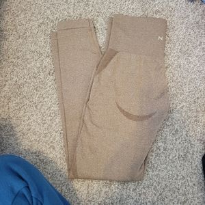 Nvgtn mocha contour leggings